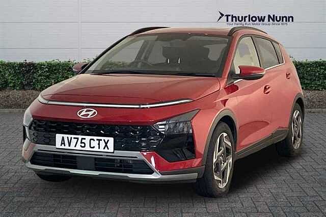 Hyundai BAYON 1.0 T-GDi Ultimate SUV 5dr Petrol DCT Euro 6 (s/s) (100 ps) Dragon Red