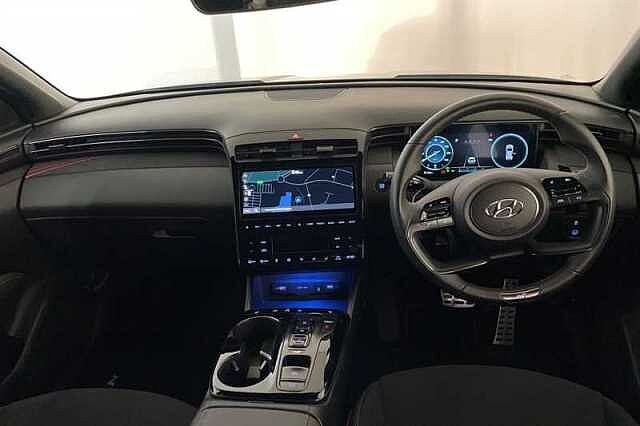 Hyundai TUCSON 1.6 h T-GDi N Line SUV 5dr Petrol Hybrid Auto Euro 6 (s/s) (230 ps) Shimmering Slvr