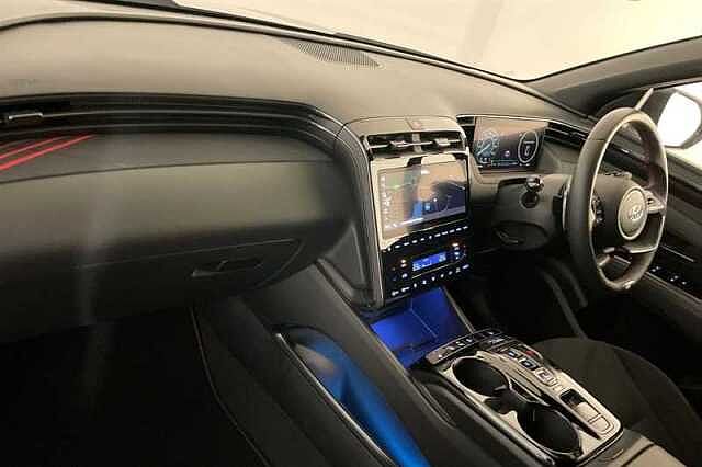 Hyundai TUCSON 1.6 h T-GDi N Line SUV 5dr Petrol Hybrid Auto Euro 6 (s/s) (230 ps) Shimmering Slvr