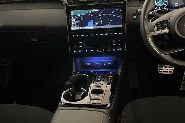 Hyundai TUCSON 1.6 h T-GDi N Line SUV 5dr Petrol Hybrid Auto Euro 6 (s/s) (230 ps) Shimmering Slvr