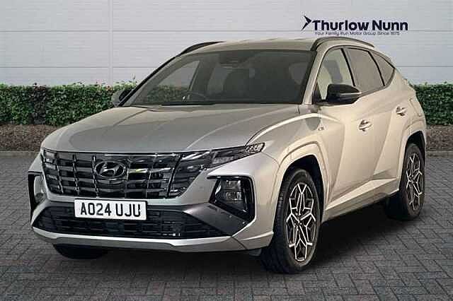 Hyundai TUCSON 1.6 h T-GDi N Line SUV 5dr Petrol Hybrid Auto Euro 6 (s/s) (230 ps) Shimmering Slvr