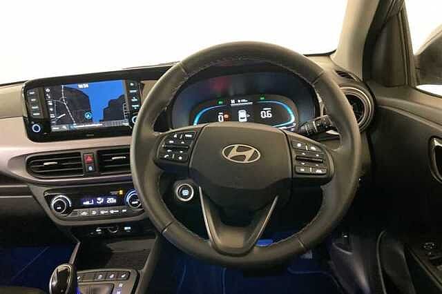 Hyundai I10 1.2 Premium Hatchback 5dr Petrol Auto Euro 6 (s/s) (79 ps) Meta Blue