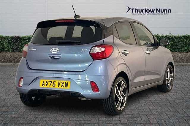 Hyundai I10 1.2 Premium Hatchback 5dr Petrol Auto Euro 6 (s/s) (79 ps) Meta Blue