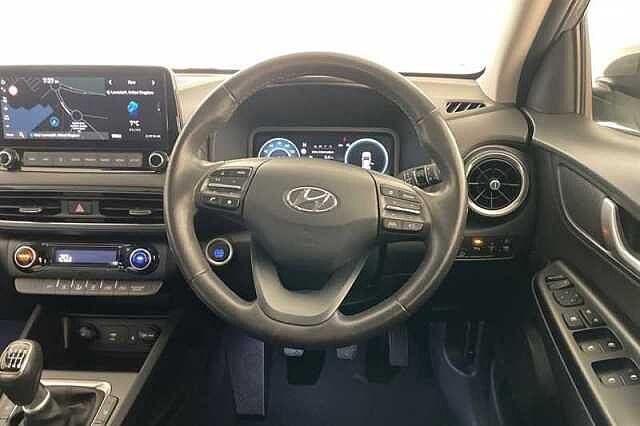 Hyundai KONA 1.0 T-GDi MHEV Premium SUV 5dr Petrol Hybrid Manual Euro 6 (s/s) (120 ps) Grey