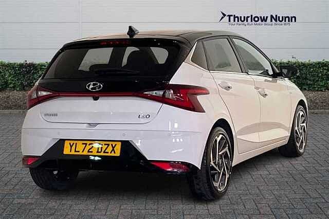 Hyundai I20 1.0 T-GDi MHEV Ultimate Hatchback 5dr Petrol Hybrid DCT Euro 6 (s/s) (100 ps) White