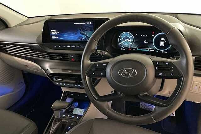 Hyundai BAYON 1.0 T-GDi MHEV Ultimate SUV 5dr Petrol Hybrid DCT Euro 6 (s/s) (120 ps) Blue