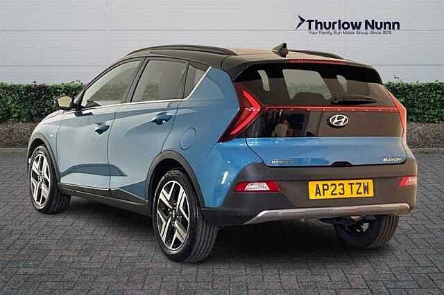 Hyundai BAYON 1.0 T-GDi MHEV Ultimate SUV 5dr Petrol Hybrid DCT Euro 6 (s/s) (120 ps) Blue