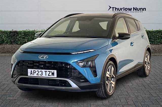 Hyundai BAYON 1.0 T-GDi MHEV Ultimate SUV 5dr Petrol Hybrid DCT Euro 6 (s/s) (120 ps) Blue