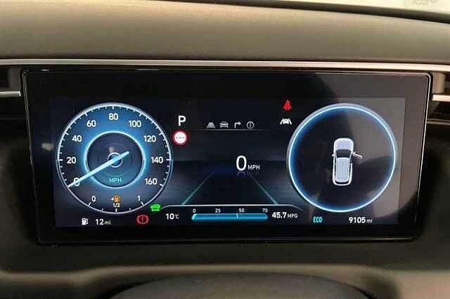 Hyundai TUCSON 1.6 h T-GDi Premium SUV 5dr Petrol Hybrid Auto Euro 6 (s/s) (230 ps) Silver