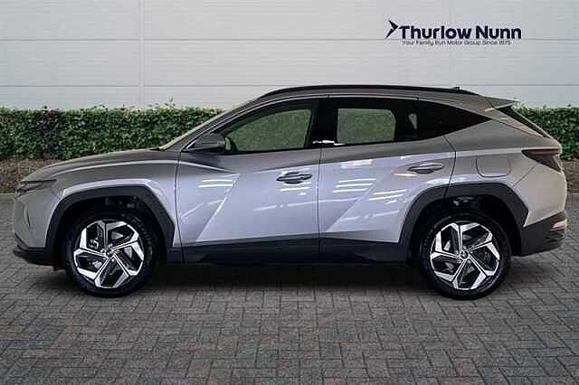 Hyundai TUCSON 1.6 h T-GDi Premium SUV 5dr Petrol Hybrid Auto Euro 6 (s/s) (230 ps) Silver