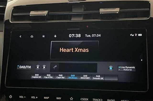 Hyundai TUCSON 1.6 h T-GDi N Line S SUV 5dr Petrol Hybrid Auto Euro 6 (s/s) (230 ps) White