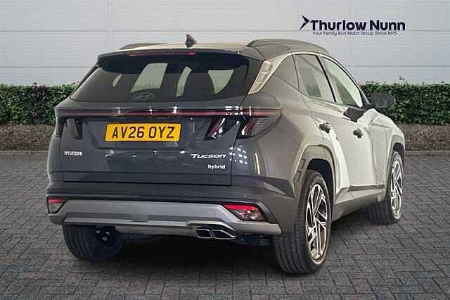 Hyundai TUCSON 1.6 T-GDi Ultimate SUV 5dr Petrol Hybrid Auto Euro 6 (s/s) (215 ps) Ecotrnc Gry Prl
