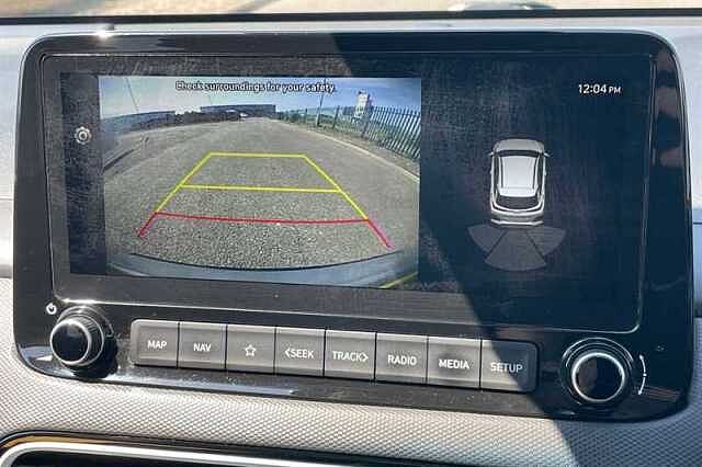 Hyundai KONA 1.6 h-GDi Premium SUV 5dr Petrol Hybrid DCT Euro 6 (s/s) (141 ps) Galactic Grey