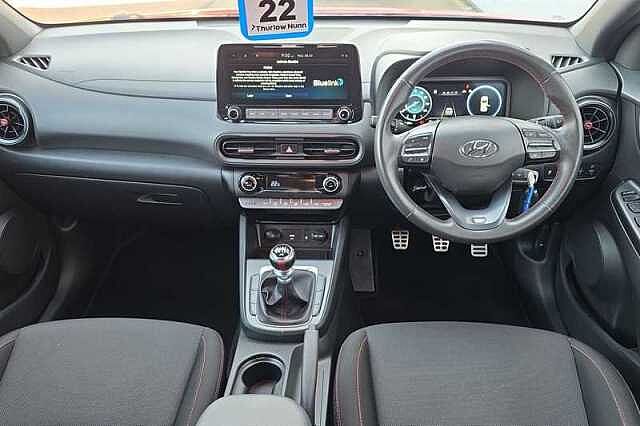 Hyundai KONA 1.0 T-GDi MHEV N Line SUV 5dr Petrol Hybrid Manual Euro 6 (s/s) (120 ps) Red