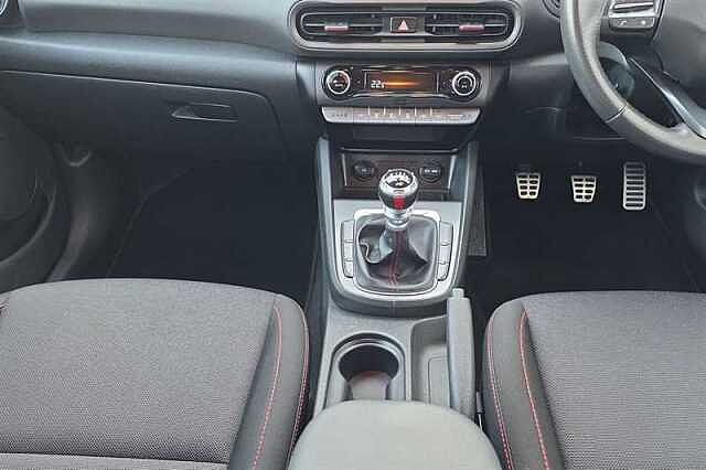 Hyundai KONA 1.0 T-GDi MHEV N Line SUV 5dr Petrol Hybrid Manual Euro 6 (s/s) (120 ps) Red