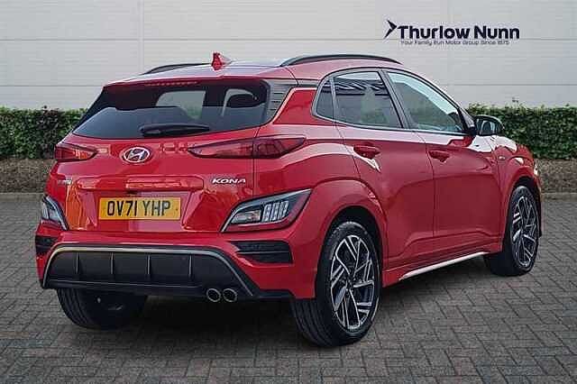 Hyundai KONA 1.0 T-GDi MHEV N Line SUV 5dr Petrol Hybrid Manual Euro 6 (s/s) (120 ps) Red