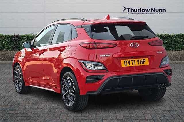 Hyundai KONA 1.0 T-GDi MHEV N Line SUV 5dr Petrol Hybrid Manual Euro 6 (s/s) (120 ps) Red