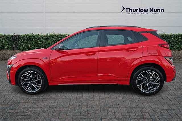 Hyundai KONA 1.0 T-GDi MHEV N Line SUV 5dr Petrol Hybrid Manual Euro 6 (s/s) (120 ps) Red