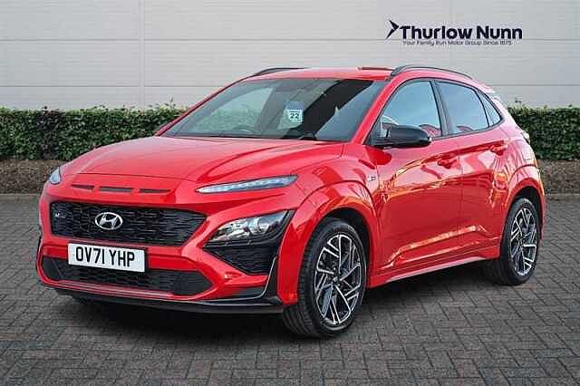 Hyundai KONA 1.0 T-GDi MHEV N Line SUV 5dr Petrol Hybrid Manual Euro 6 (s/s) (120 ps) Red