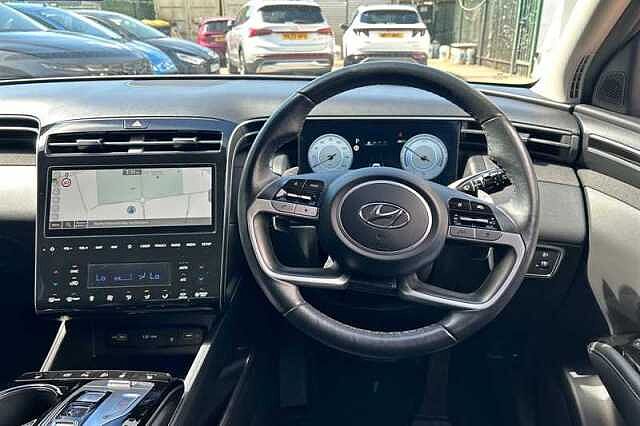 Hyundai TUCSON 1.6 h T-GDi Premium SUV 5dr Petrol Hybrid Auto Euro 6 (s/s) (230 ps) Grey