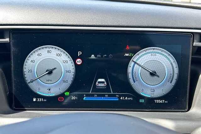 Hyundai TUCSON 1.6 h T-GDi Premium SUV 5dr Petrol Hybrid Auto Euro 6 (s/s) (230 ps) Grey