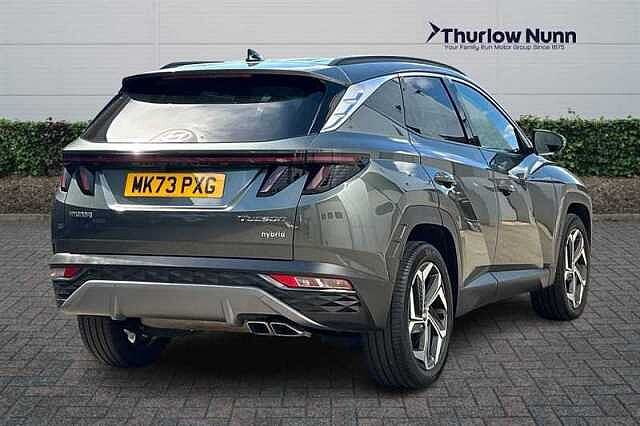 Hyundai TUCSON 1.6 h T-GDi Premium SUV 5dr Petrol Hybrid Auto Euro 6 (s/s) (230 ps) Grey