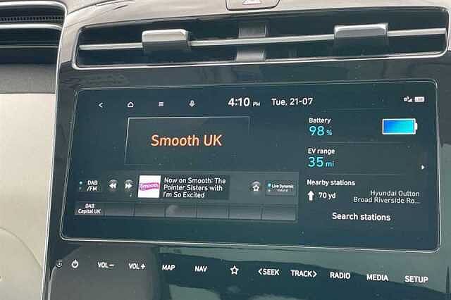 Hyundai TUCSON 1.6 T-GDi 13.8kWh Ultimate SUV 5dr Petrol Plug-in Hybrid Auto 4WD Euro 6 (s/s) ( Blue