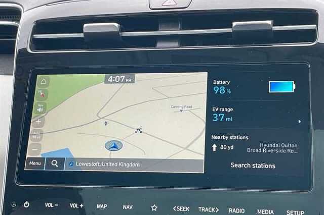 Hyundai TUCSON 1.6 T-GDi 13.8kWh Ultimate SUV 5dr Petrol Plug-in Hybrid Auto 4WD Euro 6 (s/s) ( Blue