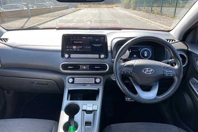 Hyundai KONA 64kWh Premium SUV 5dr Electric Auto (10.5kW Charger) (204 ps) Red