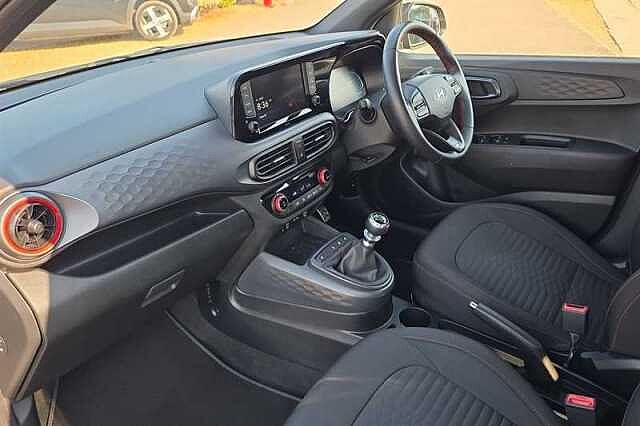 Hyundai I10 1.0 T-GDi N Line Hatchback 5dr Petrol Manual Euro 6 (s/s) (90 ps) Black