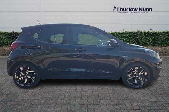 Hyundai I10 1.0 T-GDi N Line Hatchback 5dr Petrol Manual Euro 6 (s/s) (90 ps) Black