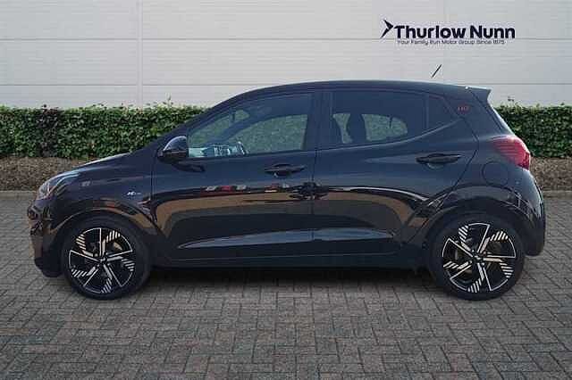 Hyundai I10 1.0 T-GDi N Line Hatchback 5dr Petrol Manual Euro 6 (s/s) (90 ps) Black