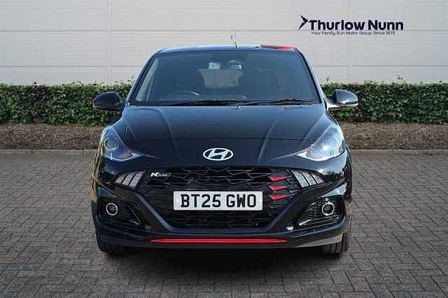 Hyundai I10 1.0 T-GDi N Line Hatchback 5dr Petrol Manual Euro 6 (s/s) (90 ps) Black