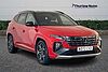 Hyundai TUCSON 1.6 h T-GDi N Line SUV 5dr Petrol Hybrid Auto Euro 6 (s/s) (230 ps) Red