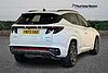 Hyundai TUCSON 1.6 h T-GDi N Line S SUV 5dr Petrol Hybrid Auto Euro 6 (s/s) (230 ps) White