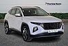 Hyundai TUCSON 1.6 h T-GDi Premium SUV 5dr Petrol Hybrid Auto Euro 6 (s/s) (230 ps) White