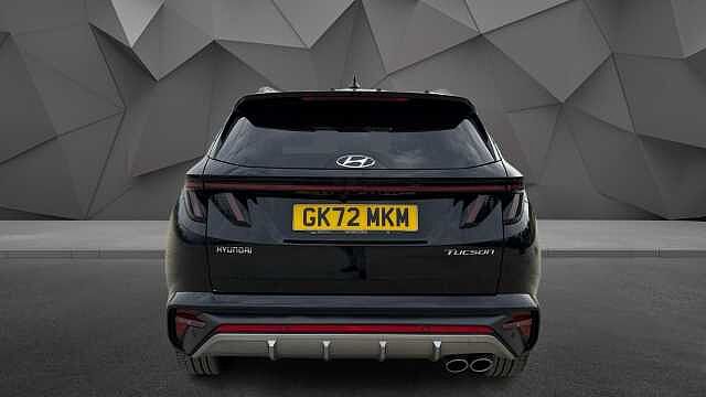 Hyundai TUCSON NLINE 150PS DCT 48V 22 PHANTOM BLACK
