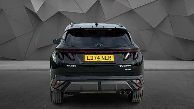 Hyundai TUCSON 1.6T Hybrid  HEV N Line S 5dr 4WD Auto Abyss Black
