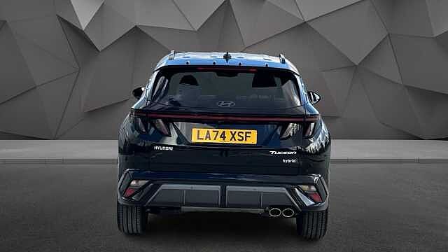 Hyundai TUCSON N Line SUV 5dr Petrol Hybrid (HEV) Auto Euro 6 (s/s) (215 ps) Abyss Black