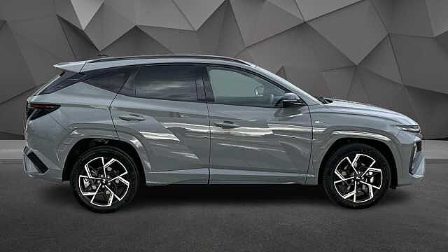 Hyundai TUCSON 1.6 T-GDi N Line SUV 5dr Petrol Hybrid Auto Euro 6 (s/s) (215 ps SHADOW GREY