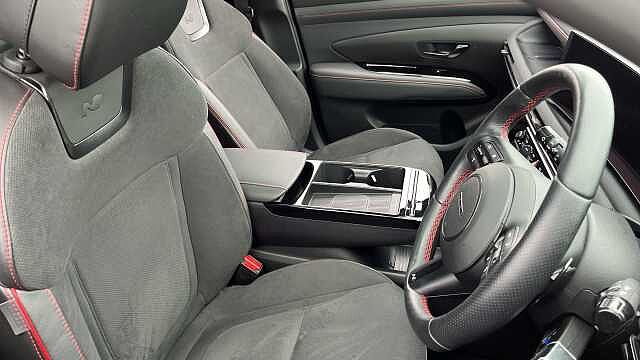 Hyundai TUCSON 1.6 T-GDi N Line S SUV 5dr Petrol Hybrid Auto Euro 6 (s/s) (215 ps) Shadow Grey