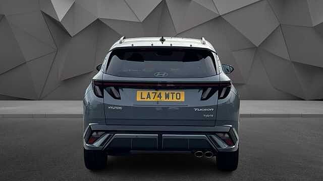 Hyundai TUCSON 1.6 T-GDi N Line S SUV 5dr Petrol Hybrid Auto Euro 6 (s/s) (215 ps) Shadow Grey