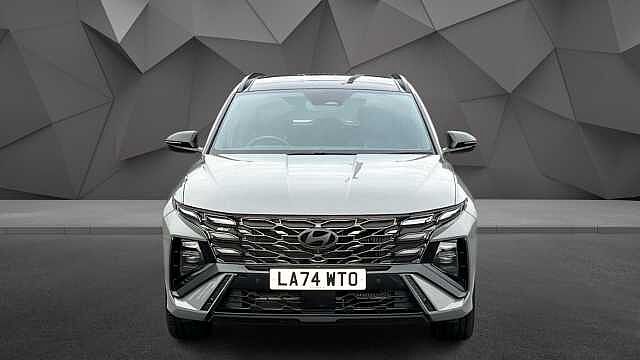 Hyundai TUCSON 1.6 T-GDi N Line S SUV 5dr Petrol Hybrid Auto Euro 6 (s/s) (215 ps) Shadow Grey