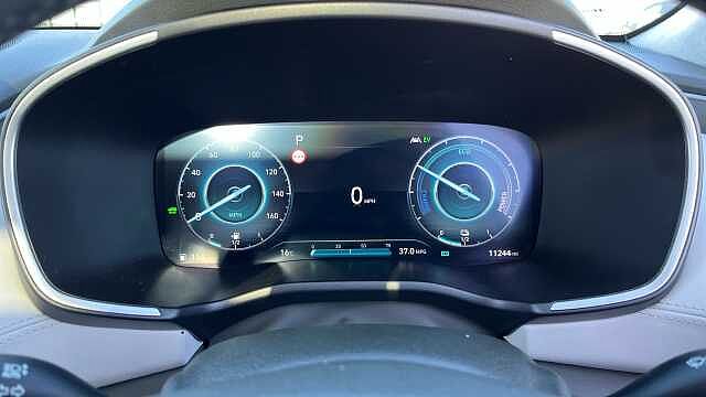 Hyundai SANTA FE 1.6 TGDi Hybrid Ultimate = LUX 5dr 4WD Auto White Cream