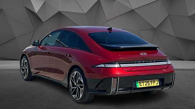 Hyundai IONIQ 6 168kW Ultimate 77kWh 4dr Auto Red