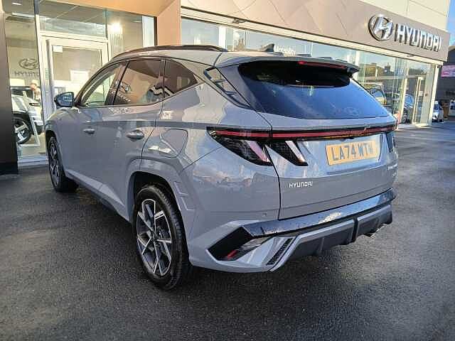 Hyundai TUCSON 1.6 T-GDi N Line S Auto 4WD Euro 6 (s/s) 5dr Grey