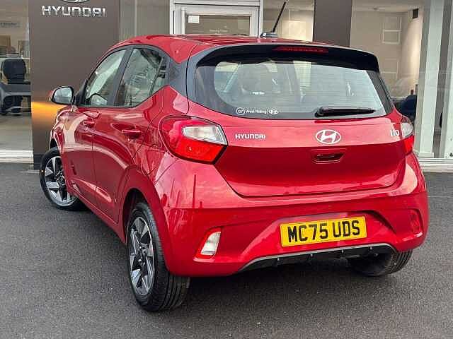 Hyundai I10 1.0 Advance Auto Euro 6 (s/s) 5dr Red