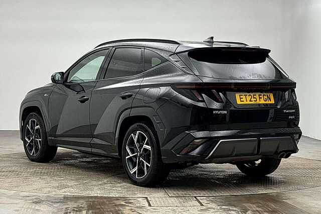 Hyundai TUCSON 1.6 T-GDi 13.8kWh N Line S Auto Euro 6 (s/s) 5dr Black