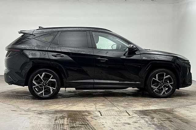 Hyundai TUCSON 1.6 T-GDi 13.8kWh N Line S Auto Euro 6 (s/s) 5dr Black