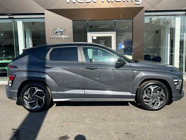 Hyundai KONA 1.6 h-GDi N Line S DCT Euro 6 (s/s) 5dr Grey